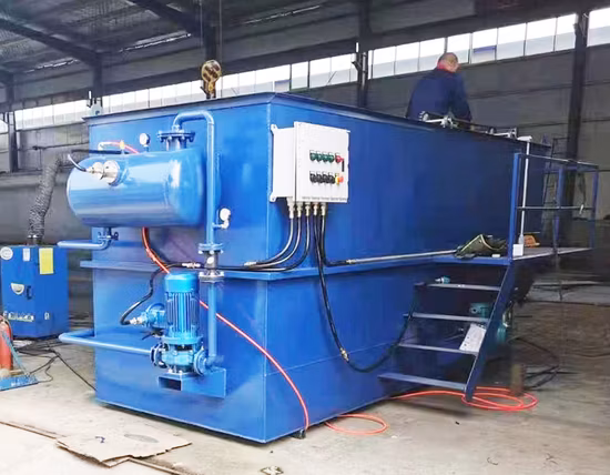 Máquina de flotación de aire por cavitación suspendida Qdaf